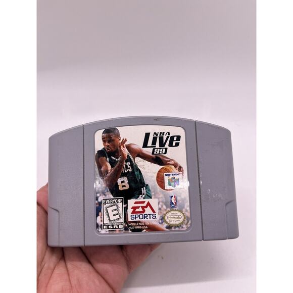 NBA Live 99 For Nintendo 64 Tested Authentic N64 Game Cartridge Only Basketball - Picture 1 of 6